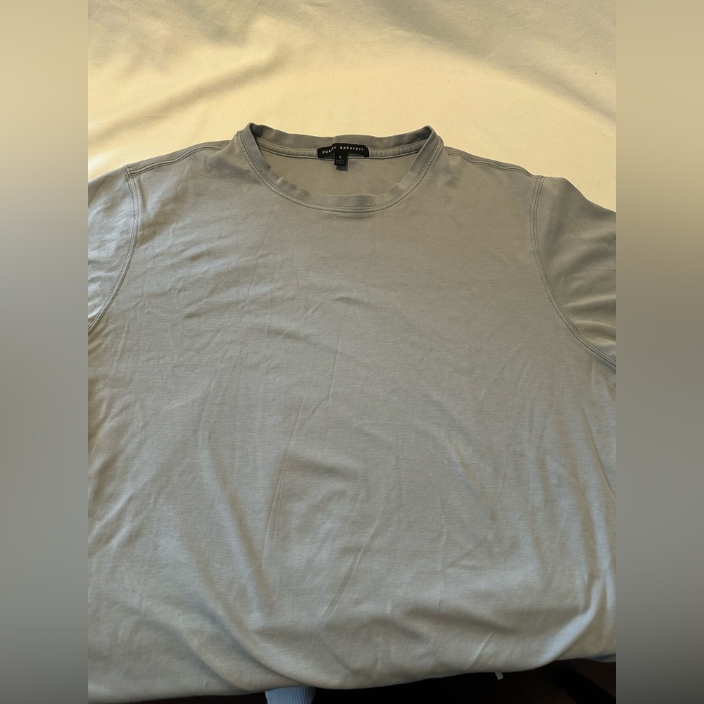 Robert Barakett Men's Pima Cotton Short Sleeve T-Shirt Tee - Picture 4 of 8